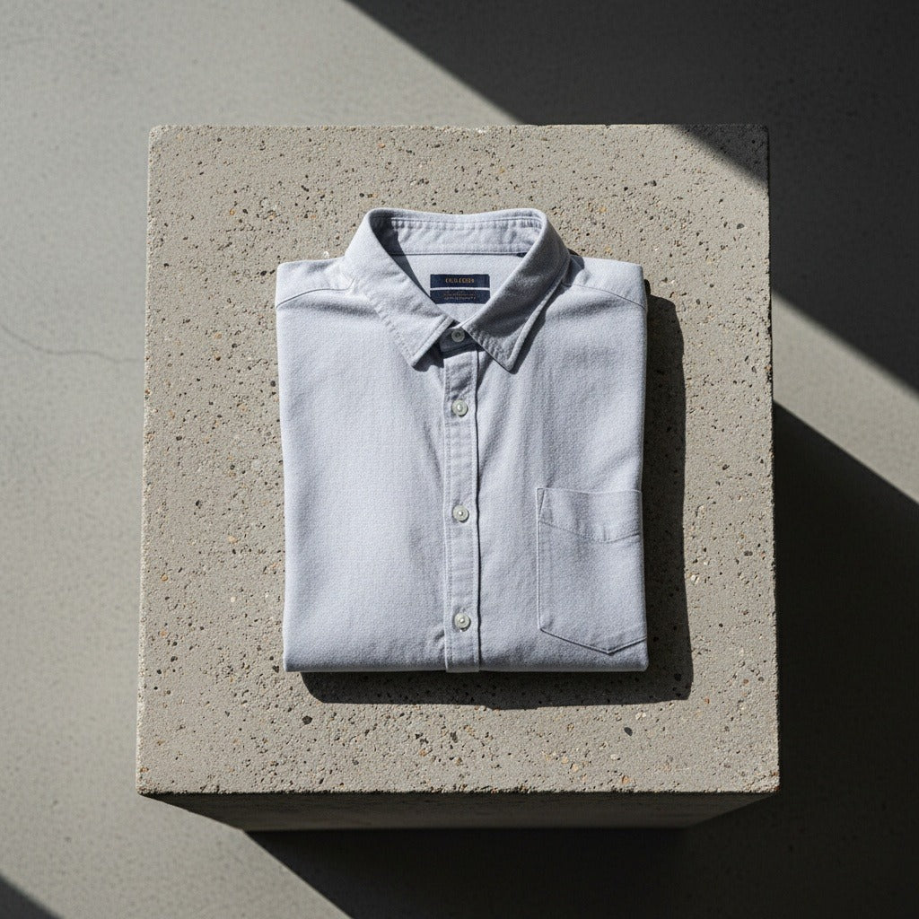 Grey Cotton Shirt - Grey - Lifestyle Inspiration