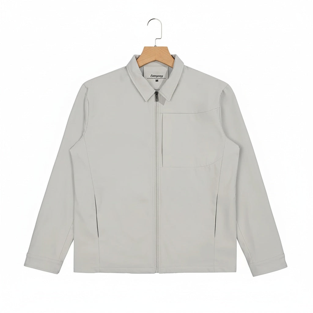 Grey Harrington Jacket Mens