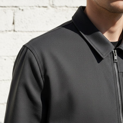 Grey Harrington Jacket Mens
