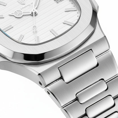 Grey Sports Watch - Grey - Texture Close Up