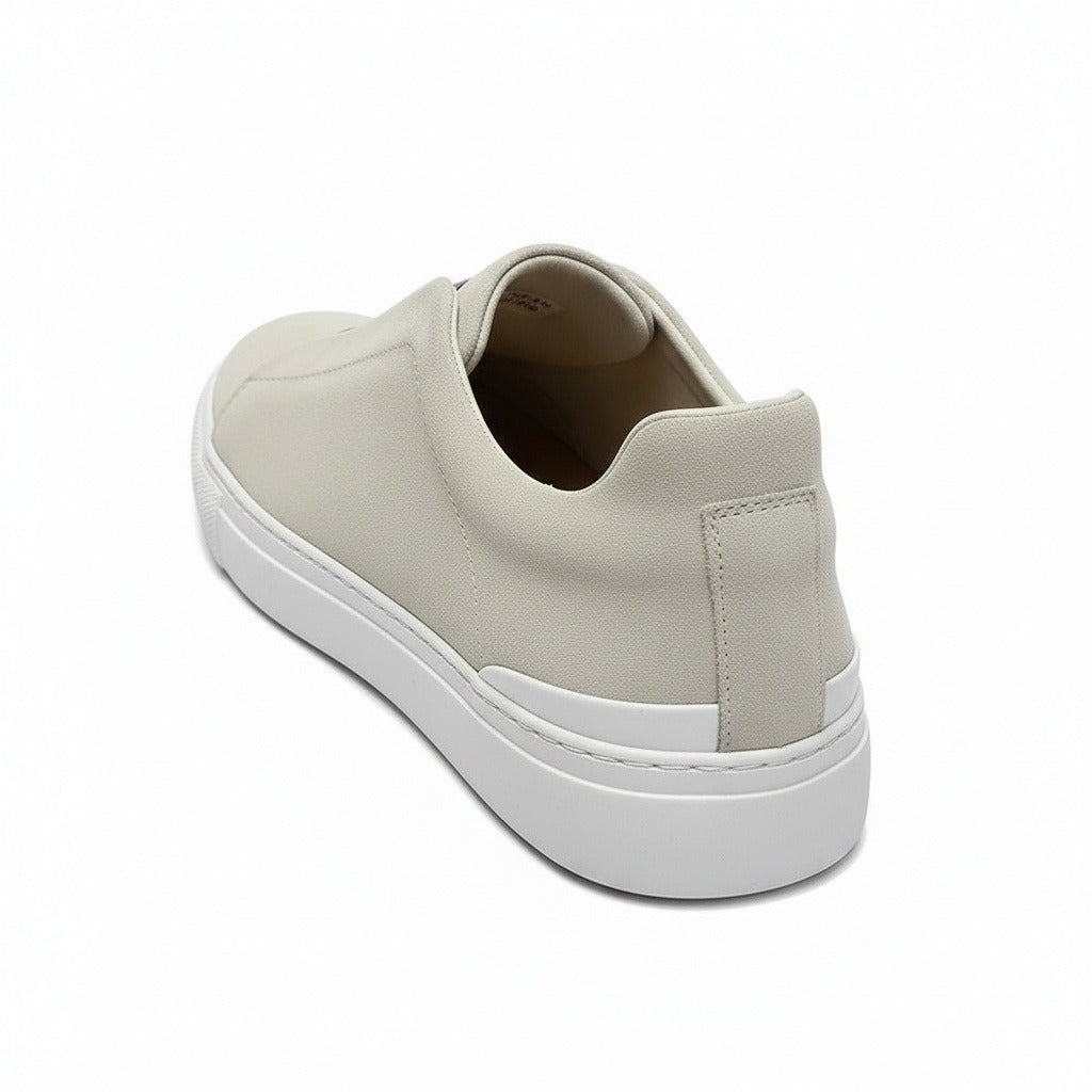 Grey Suede Sneakers Mens - Grey - Fabric Detail