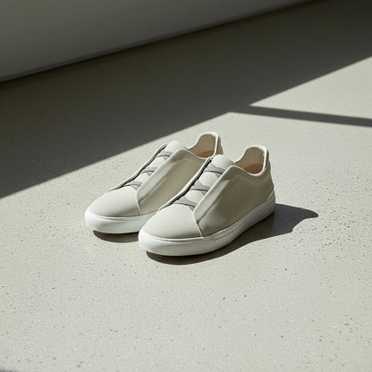 Grey Suede Sneakers Mens - Grey - Lifestyle Inspiration