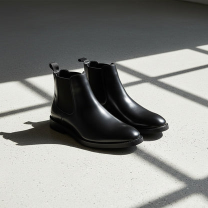 High Chelsea Boots Mens - Black - Lifestyle Inspiration