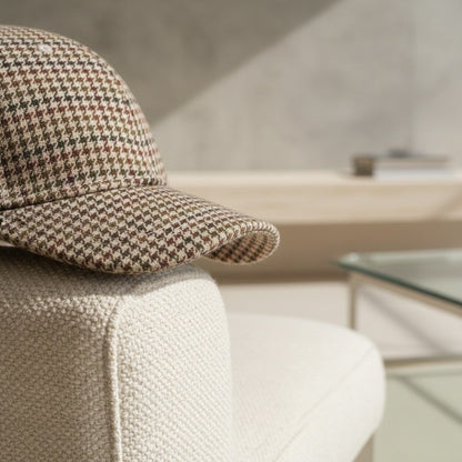 Houndstooth Cap - Houndstooth - Back View