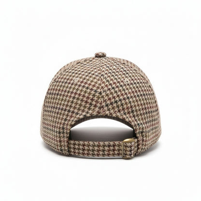 Houndstooth Cap - Houndstooth - Fabric Detail