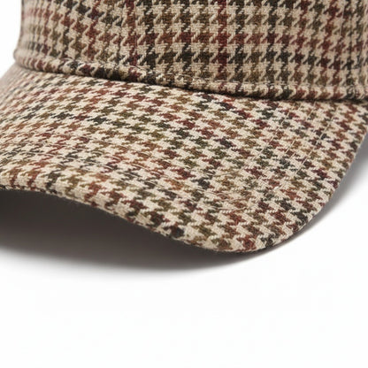 Houndstooth Cap - Houndstooth - Texture Close Up