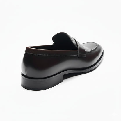Leather Slip On Loafers Mens