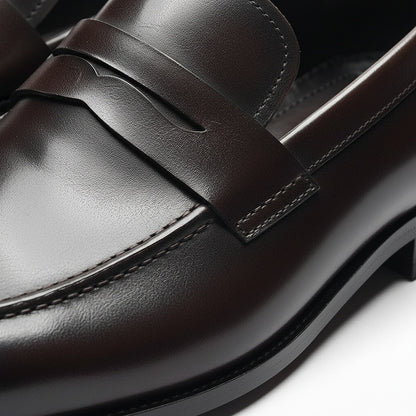 Leather Slip On Loafers Mens