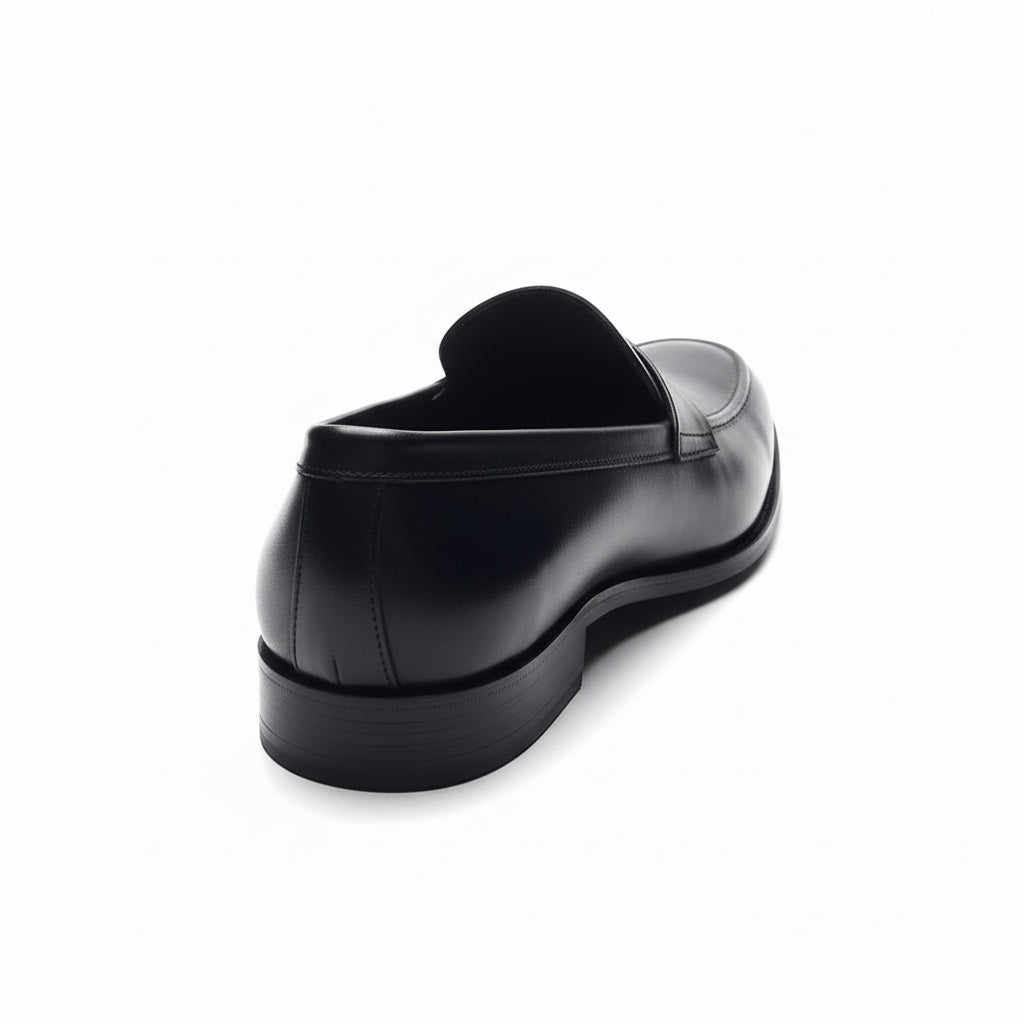 Leather Slip On Loafers Mens