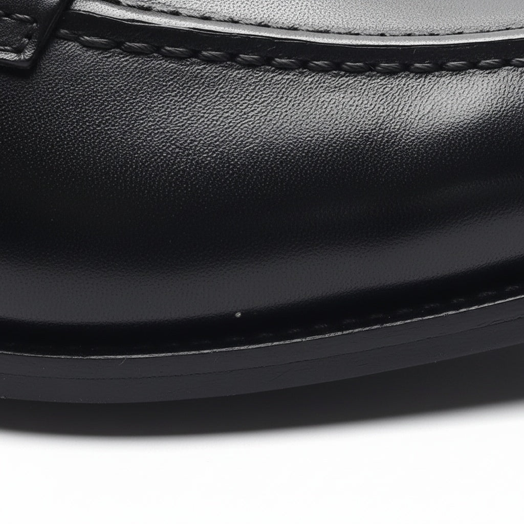 Leather Slip On Loafers Mens