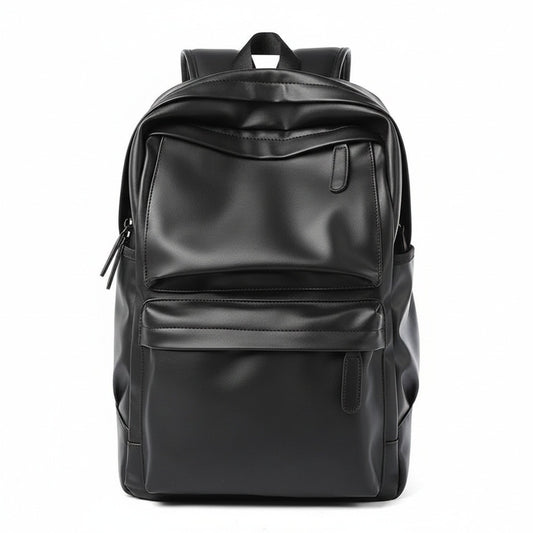 Little Backpack for Men - Black - Front View