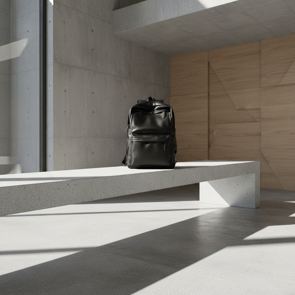 Little Backpack for Men - Black - Lifestyle Inspiration