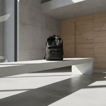 Little Backpack for Men - Black - Lifestyle Inspiration