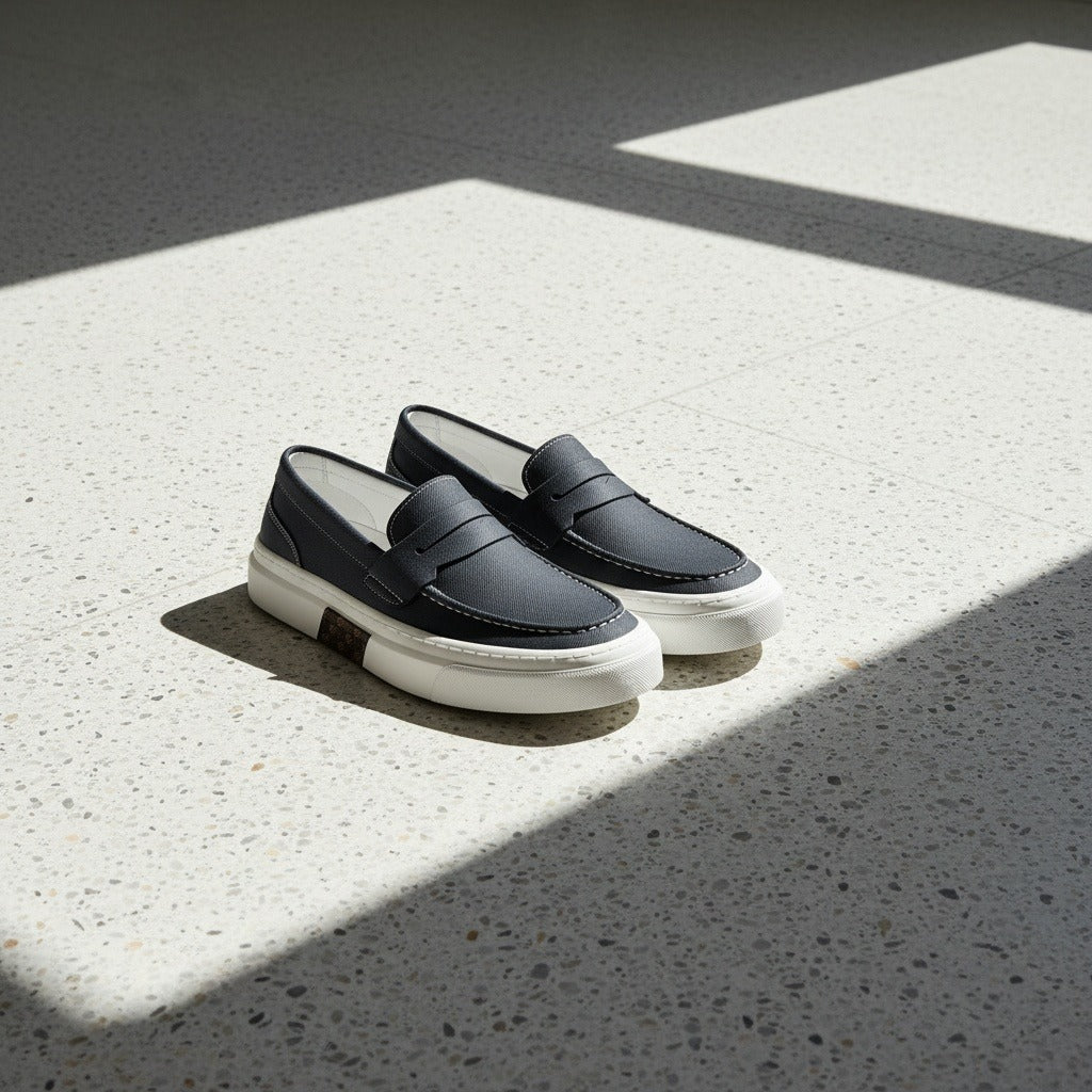 Low Slip On Shoes - Charcoal - Lifestyle Inspiration