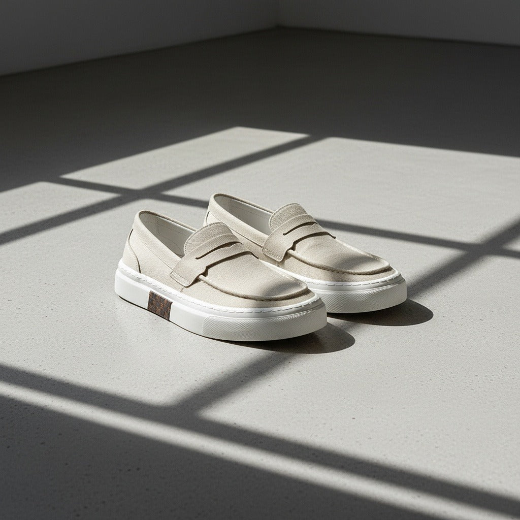 Low Slip On Shoes - Beige - Lifestyle Inspiration