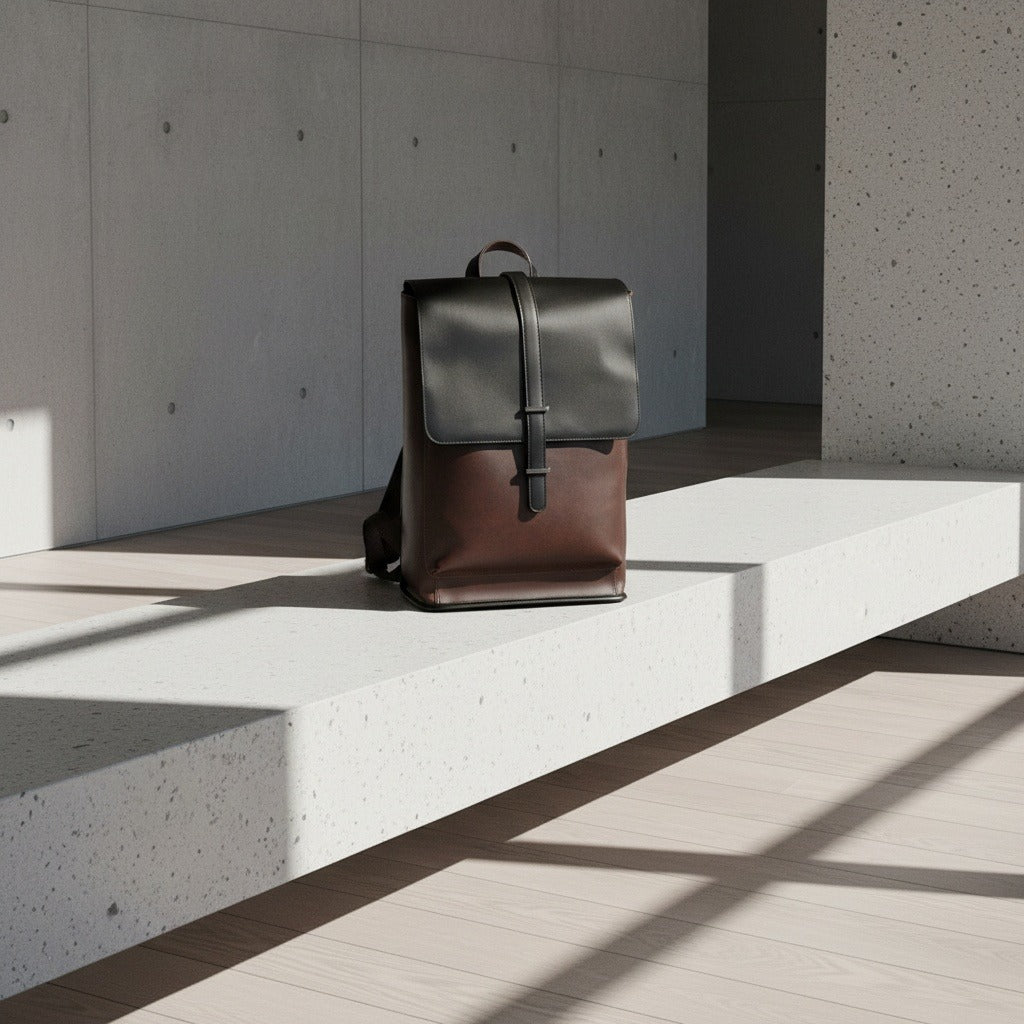 Men's Backpack for Work - Espresso Brown - Lifestyle Inspiration