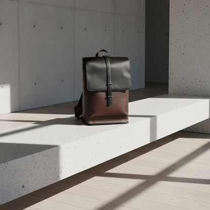 Men's Backpack for Work - Espresso Brown - Lifestyle Inspiration