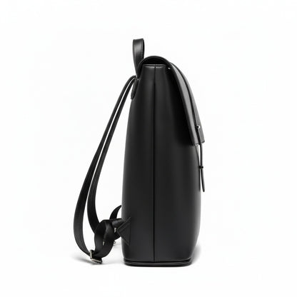 Men's Backpack for Work - Midnight Black - Fabric Detail