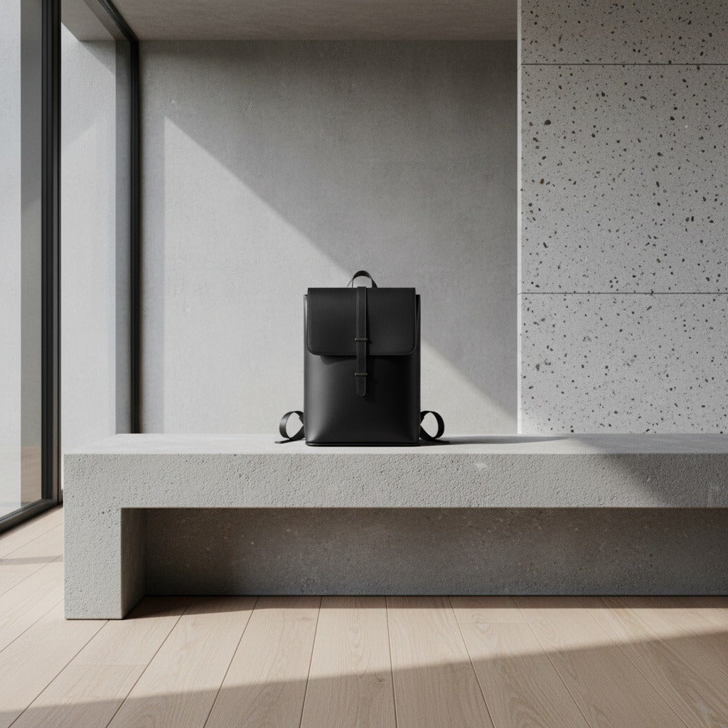 Men's Backpack for Work - Midnight Black - Lifestyle Inspiration