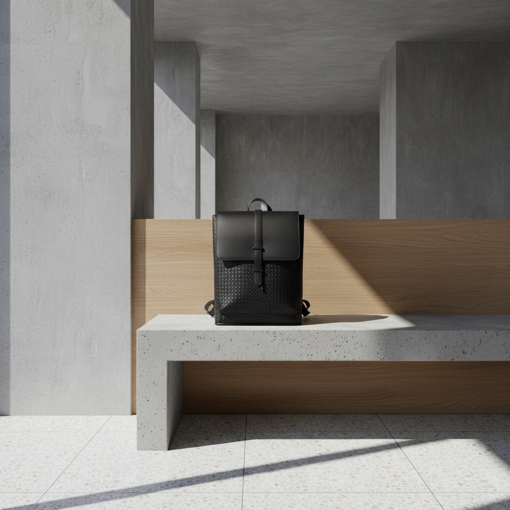 Men's Backpack for Work - Raven Black - Lifestyle Inspiration