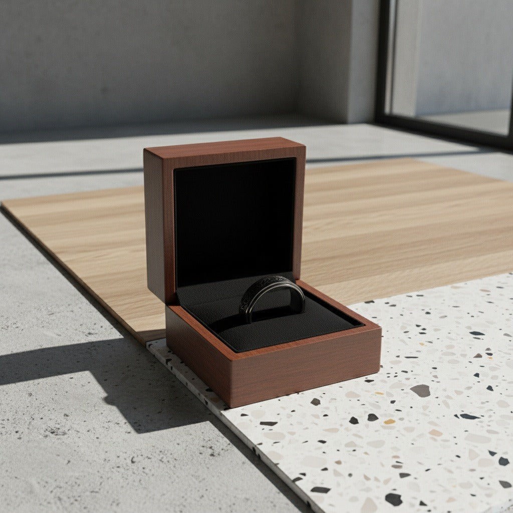 Mens Celtic Rings - Black - Lifestyle Inspiration