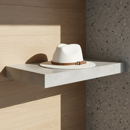 Mens Felt Hat - Cream - Lifestyle Inspiration