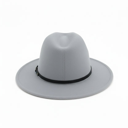 Mens Gatsby Hat - Silver Gray - Fabric Detail