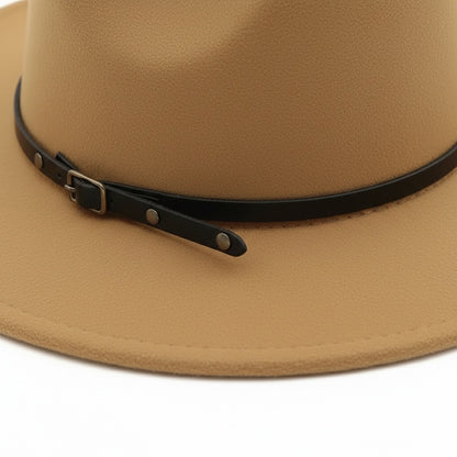 Mens Gatsby Hat - Camel Tan - Texture Close Up