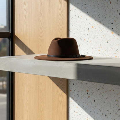 Mens Gatsby Hat - Chocolate Brown - Lifestyle Inspiration