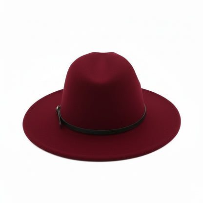 Mens Gatsby Hat - Burgundy - Fabric Detail