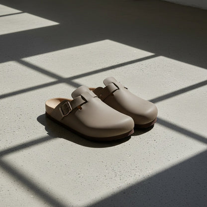 Men's Leather Sandals - Olive - Lifestyle Inspiration