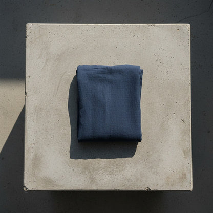 Mens Navy Linen Trousers - Navy - Lifestyle Inspiration