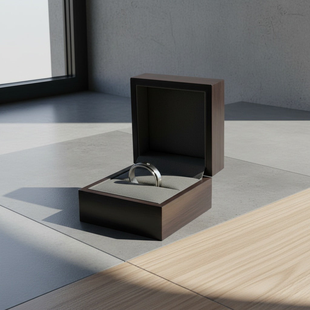 Mens Stainless Steel Rings - Silver - Lifestyle Inspiration