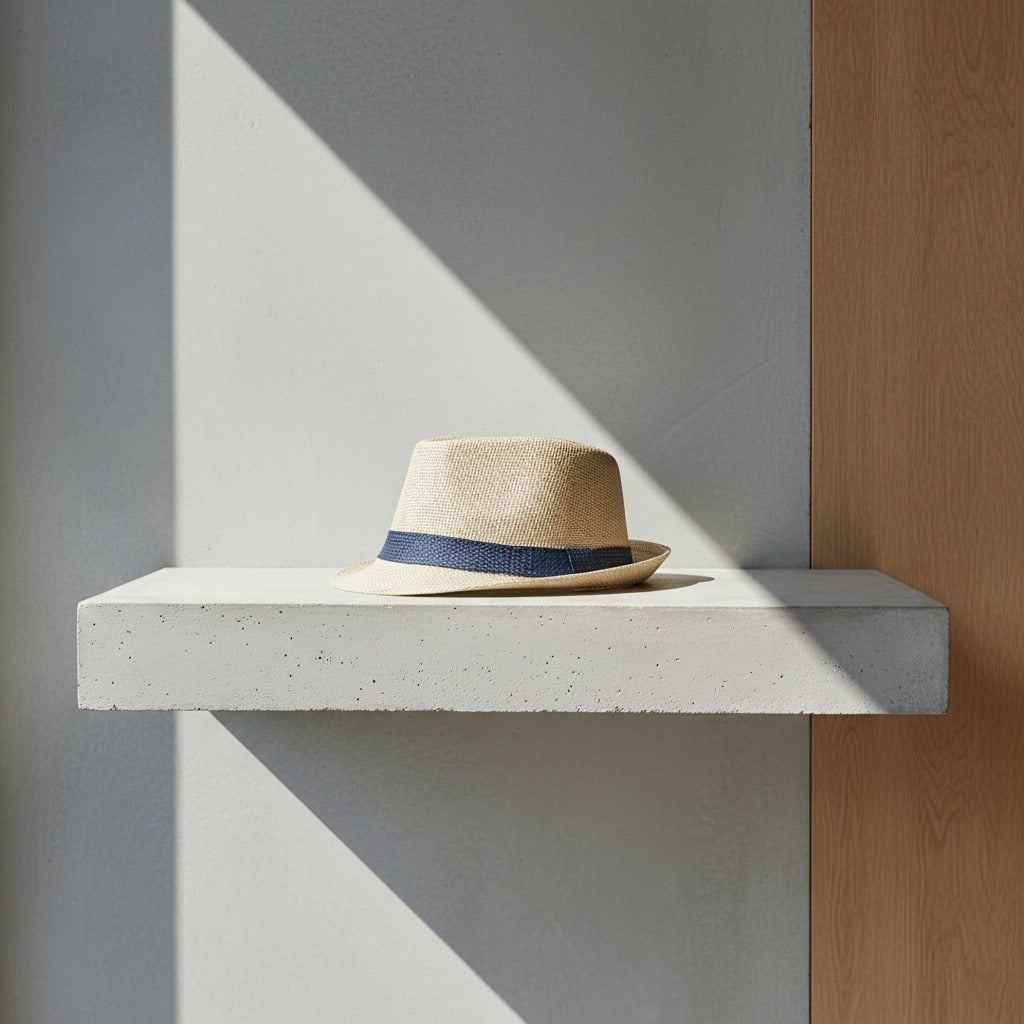 Men's Straw Hat - Natural - Lifestyle Inspiration
