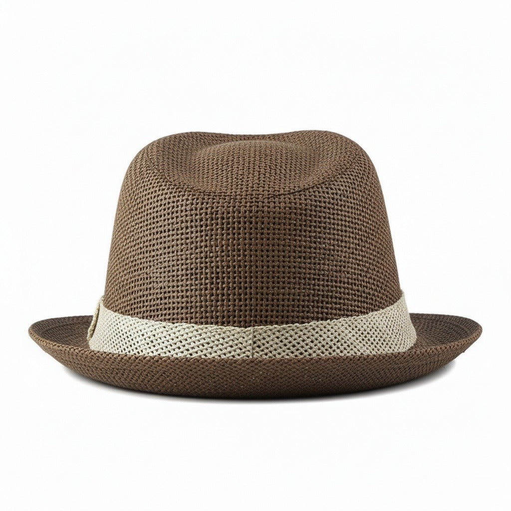 Men's Straw Hat - Java - Fabric Detail