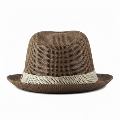 Men's Straw Hat - Java - Fabric Detail
