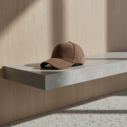 Mens Suede Cap - Brown - Lifestyle Inspiration