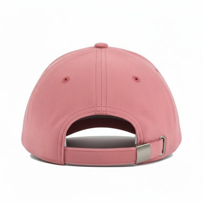 Mens Suede Cap - Rosewood - Fabric Detail