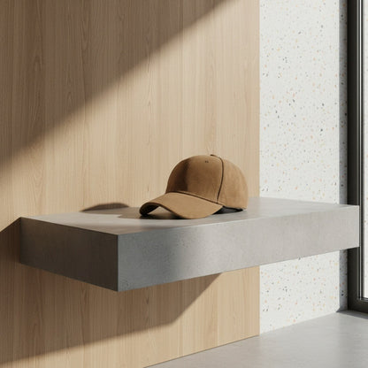 Mens Suede Cap - Tan - Lifestyle Inspiration