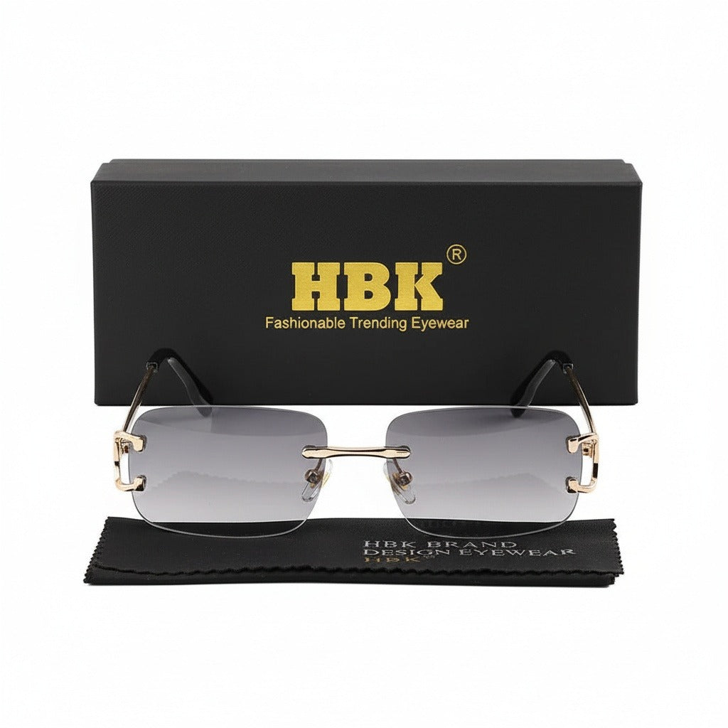 Men's Sunglasses Vintage - Platinum Haze - Front View