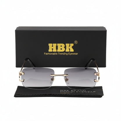 Men's Sunglasses Vintage - Platinum Haze - Front View