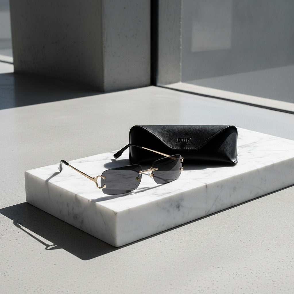 Men's Sunglasses Vintage - Smokey Black - Lifestyle Inspiration