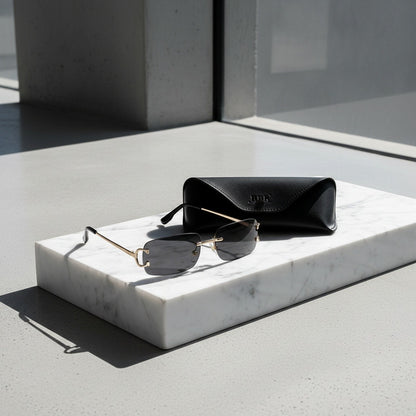 Men's Sunglasses Vintage - Smokey Black - Lifestyle Inspiration