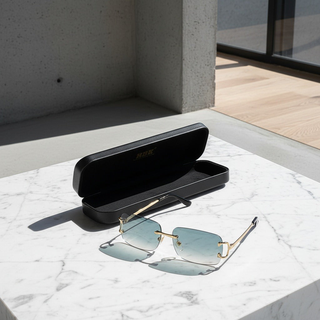 Men's Sunglasses Vintage - Aqua Mist - Lifestyle Inspiration