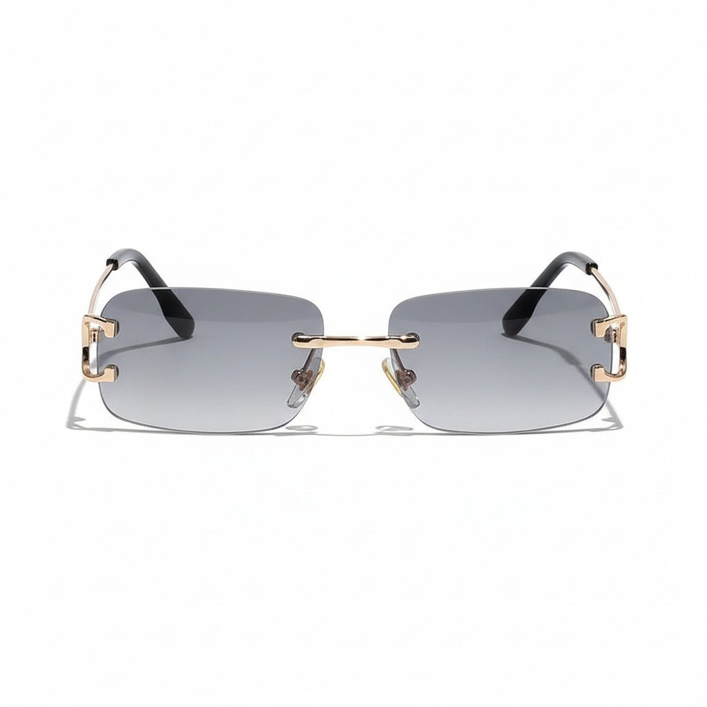 Men's Sunglasses Vintage - Mystic Grey - Front View