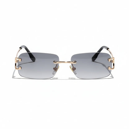 Men's Sunglasses Vintage - Mystic Grey - Front View