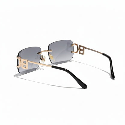 Men's Sunglasses Vintage - Mystic Grey - Fabric Detail