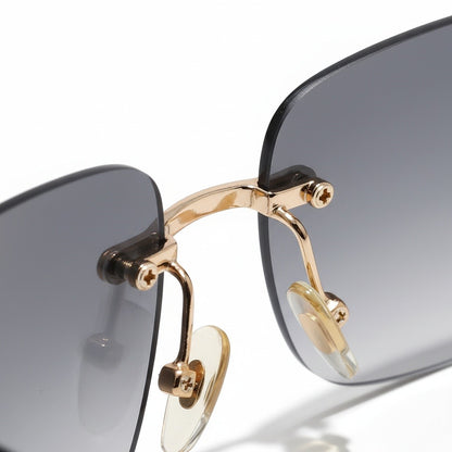 Men's Sunglasses Vintage - Mystic Grey - Texture Close Up