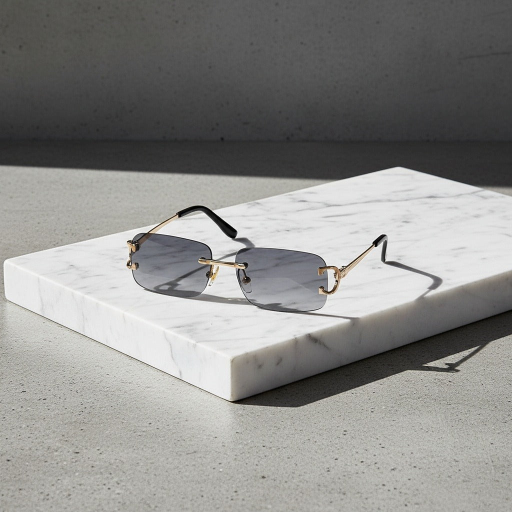 Men's Sunglasses Vintage - Mystic Grey - Lifestyle Inspiration