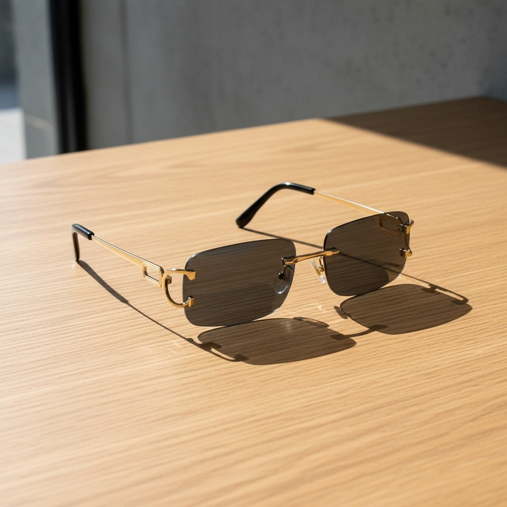 Men's Sunglasses Vintage - Obsidian Glare - Lifestyle Inspiration